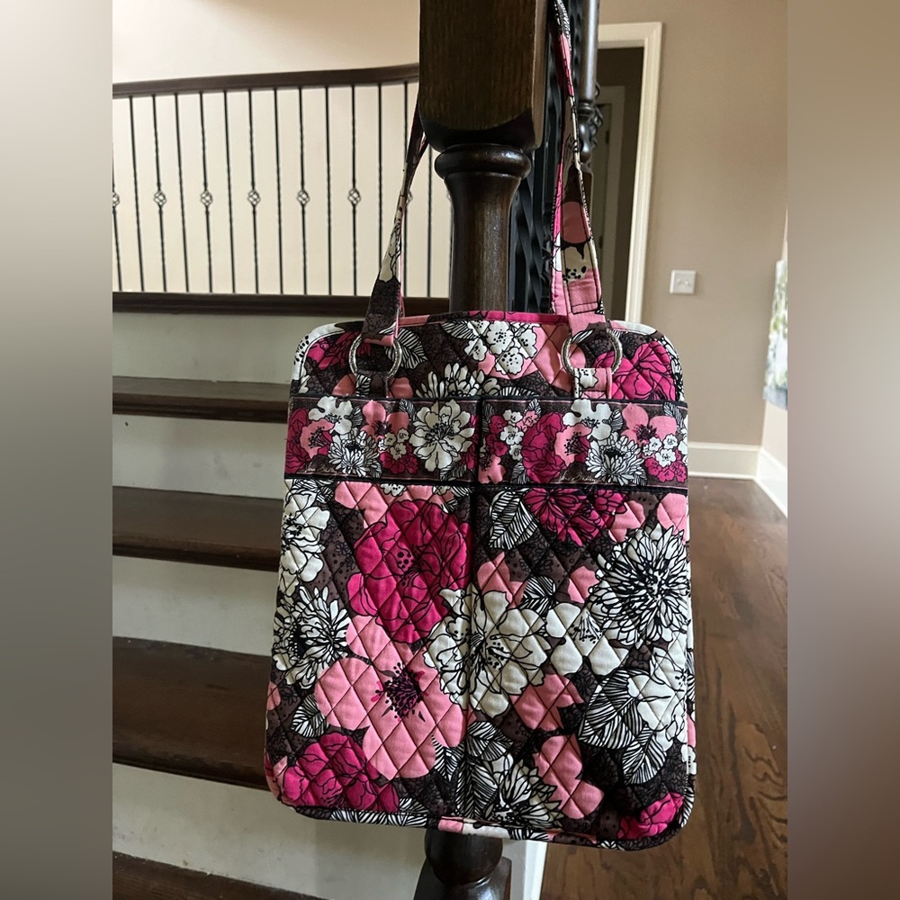 Vera Bradley Tote Bag in Retired Mocha Rouge - Picture 4 of 5